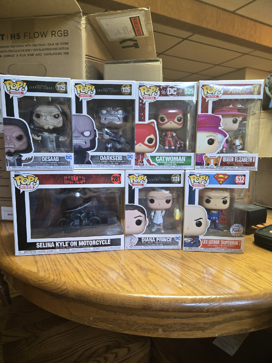 Funko POP! DC Figures - Desaad, Darkseid, Catwoman +