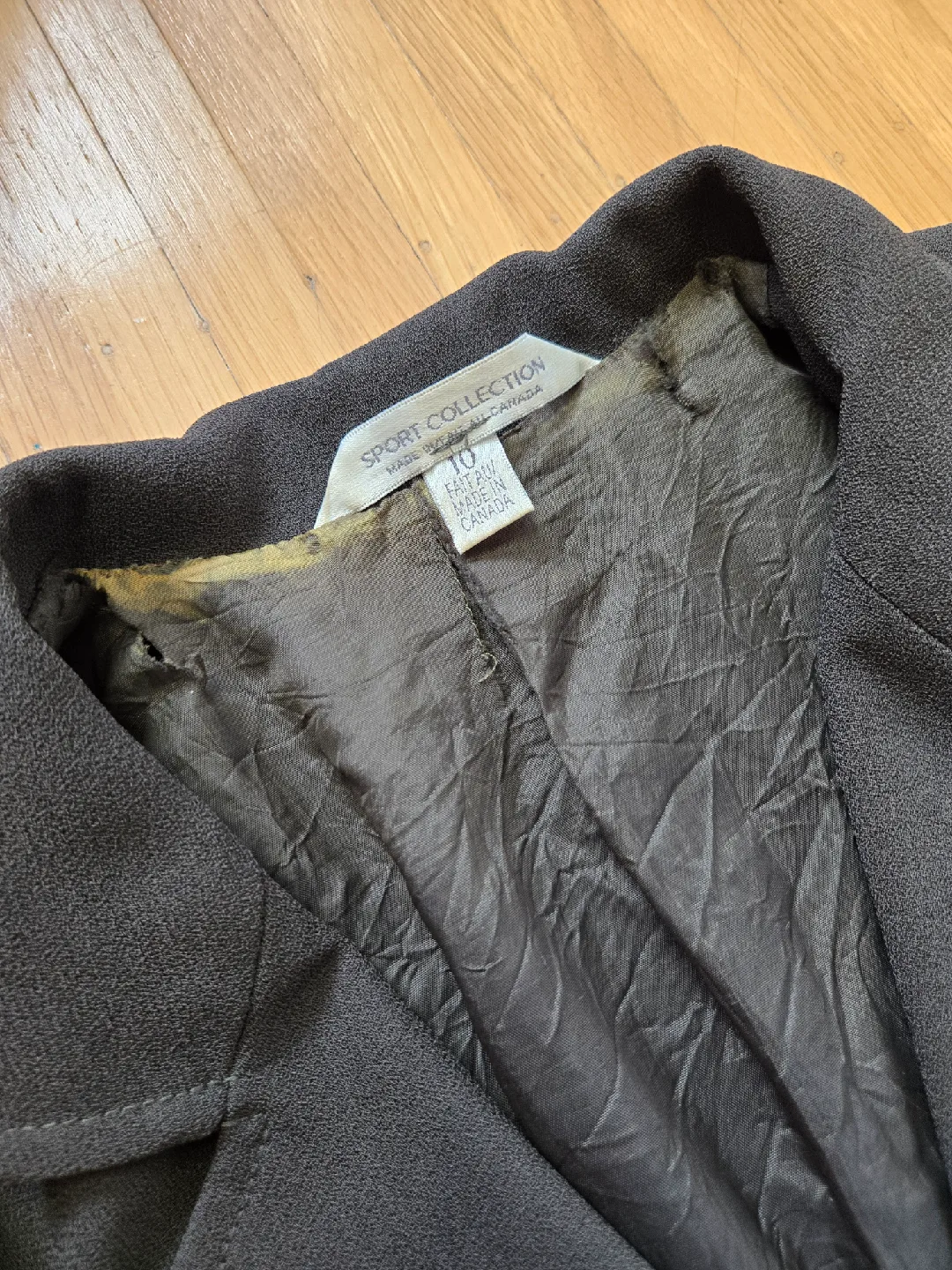 Vintage Sport Collection Blazer Coat - Size 10 image indicator(2)