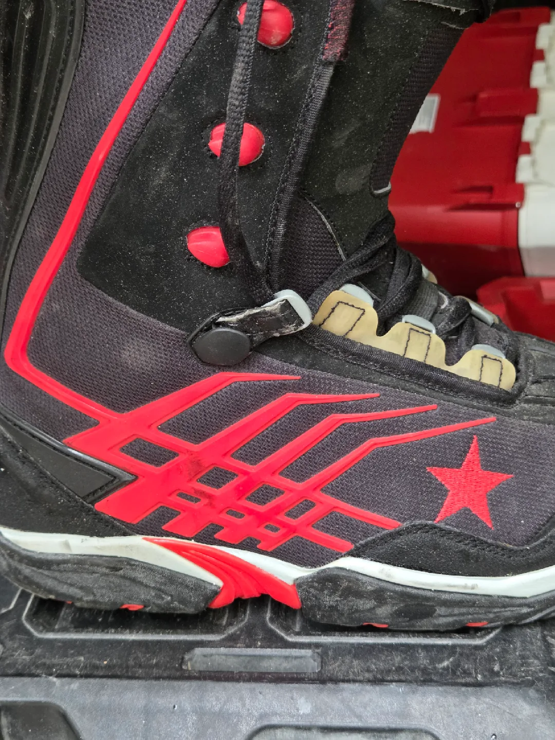 Snowboard heelside Boots - Size 10 image indicator(2)