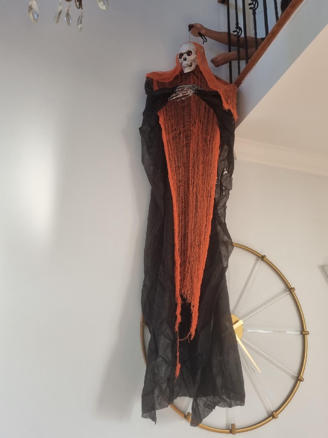Hanging Halloween Grim Reaper Decoration - photo 4