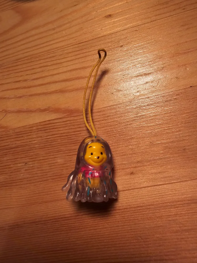 Peek a Pooh Jellyfish Keychain Phone Charm thumbnail