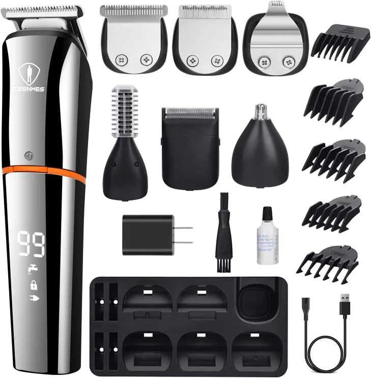 Ceenwes Beard Trimmer for Men 6 In 1 Hair Clippers Cordless thumbnail