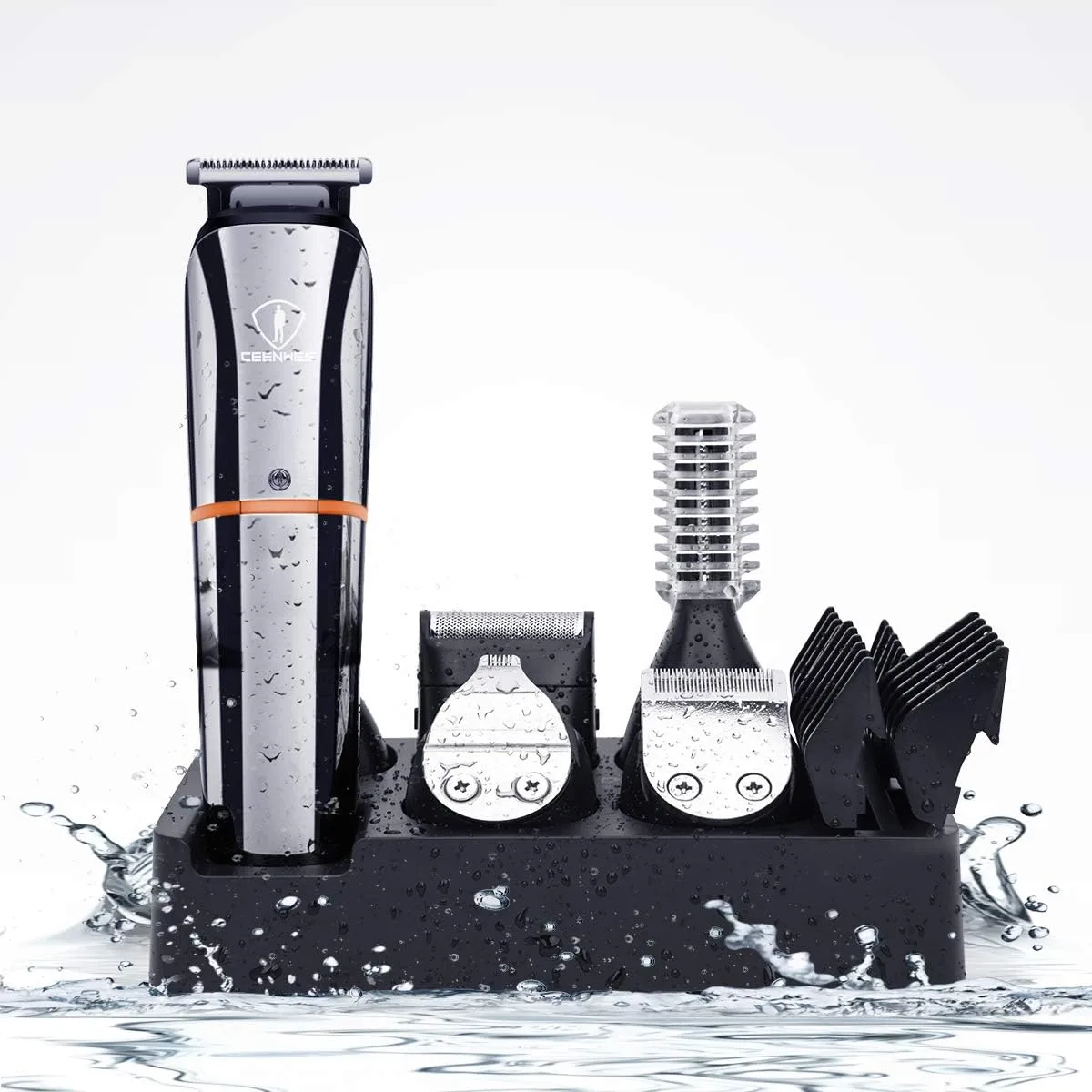 Ceenwes Beard Trimmer for Men 6 In 1 Hair Clippers Cordless image indicator(6)