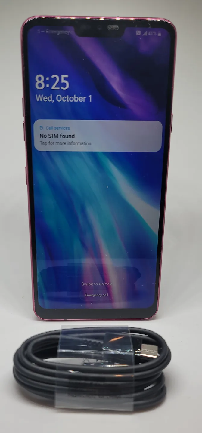 LG G7 ThinQ – Red (Unlocked) 64GB / 4GB – $80 image indicator(5)
