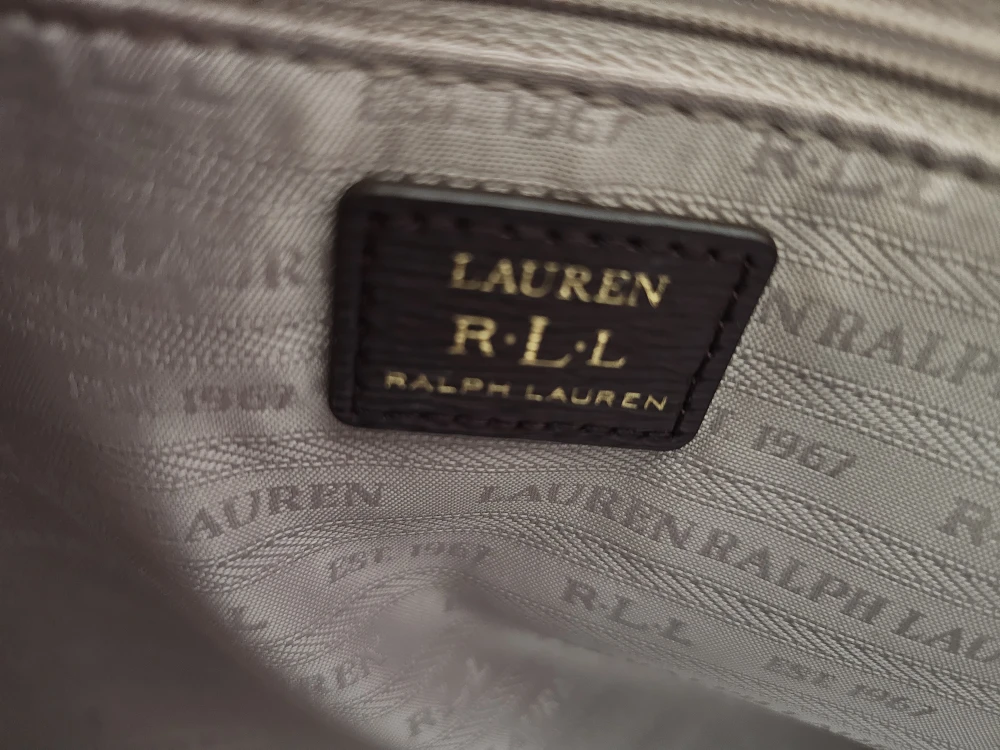 Ralph Lauren Purple Leather Tote Bag - photo 4