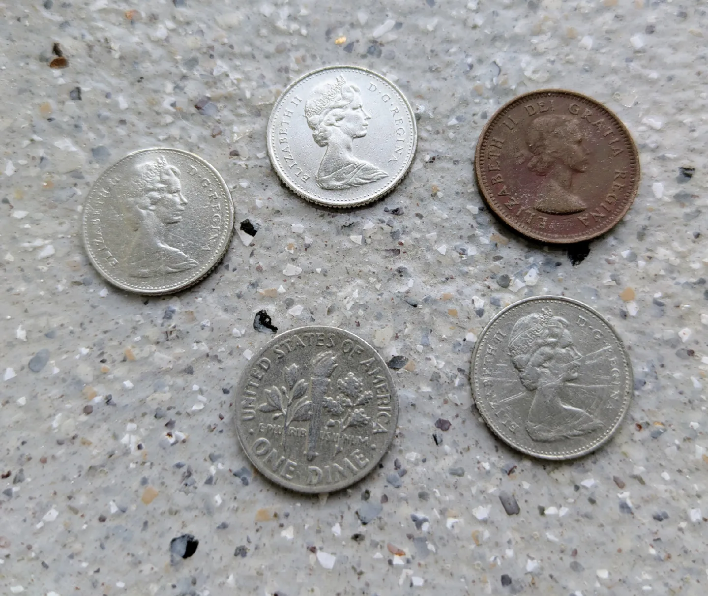 Vintage Canadian (and one American) Coins image indicator(2)
