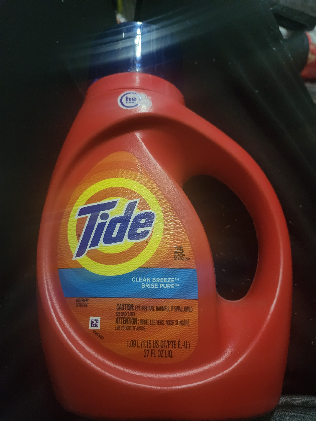 Tide Clean Breeze Laundry Detergent - 37 fl oz