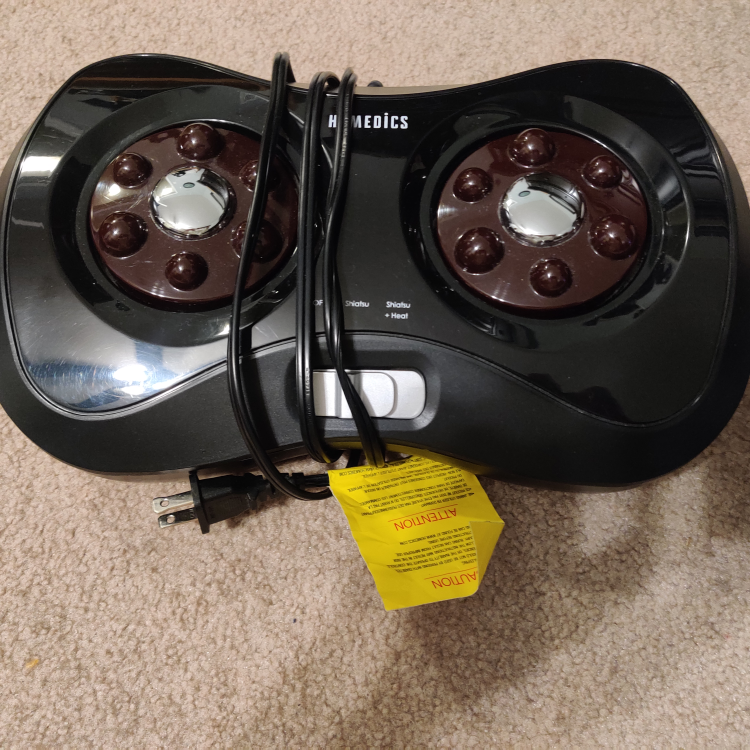 Foot massager and neck massager