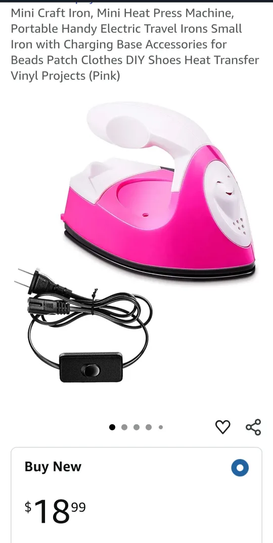 Mini Iron - Great for Crafts! image indicator(9)