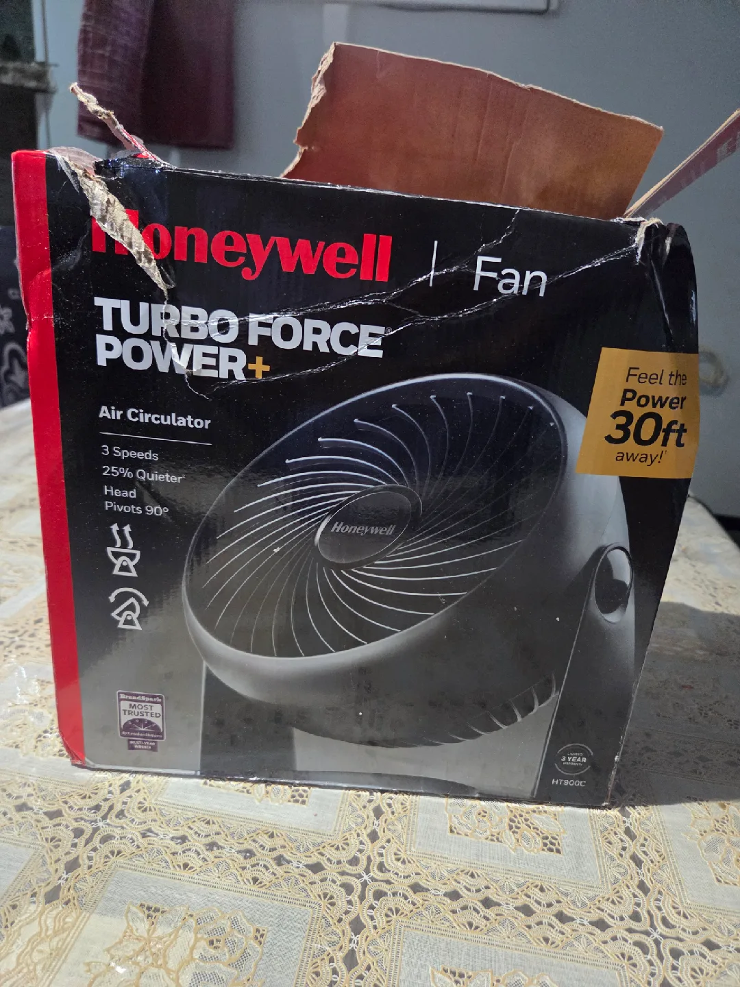 Honeywell Turbo Force Power+ Fan🥕🥕🥕 image indicator(2)