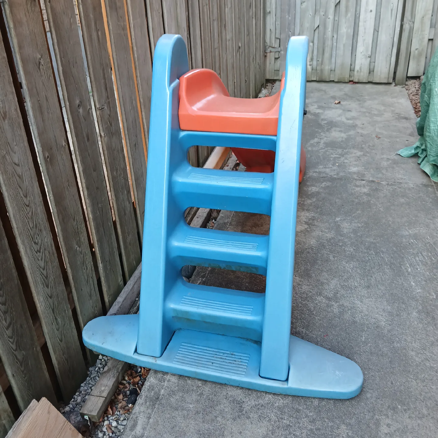 Little Tikes Children's Slide - Blue & Orange image indicator(3)