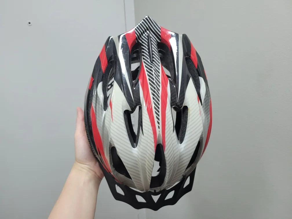 CCM Bike Helmet - Red, White, Black image indicator(5)