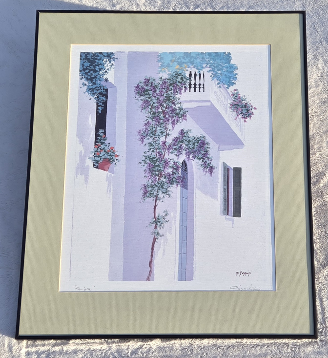 Giorgio Zuppini Hand Signed Lithograph