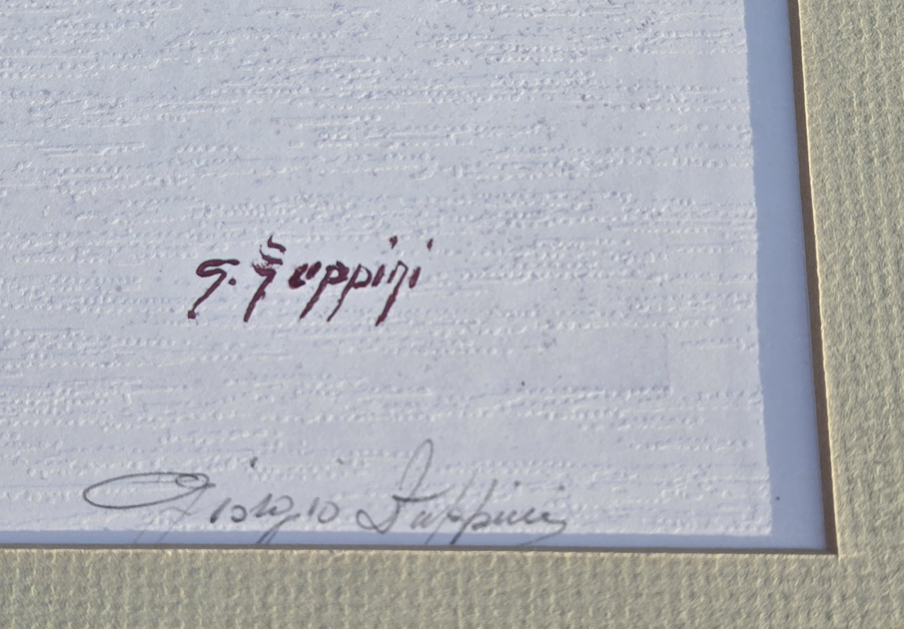 Giorgio Zuppini Hand Signed Lithograph - photo 3