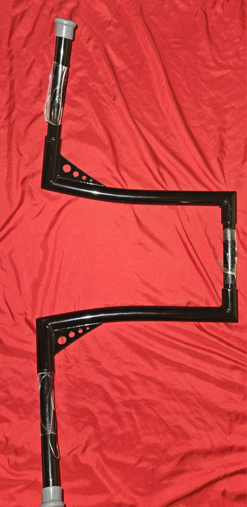 TIGERSGATE 14" Sportster Dyna Ape Hangers - Black - photo 5