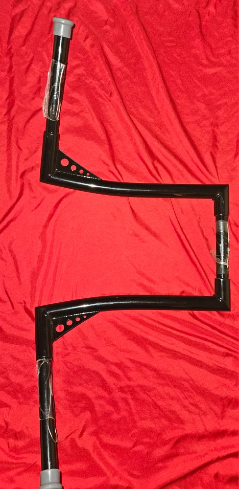 TIGERSGATE 14" Sportster Dyna Ape Hangers - Black image indicator(5)