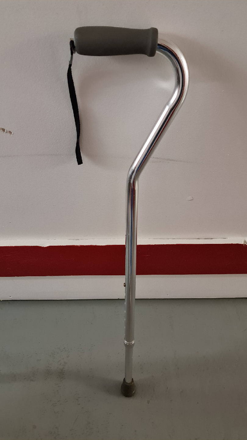 (Adjustable) Silver Walking Cane