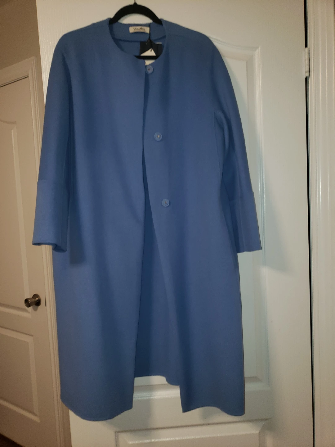 Max Mara Blue Coat