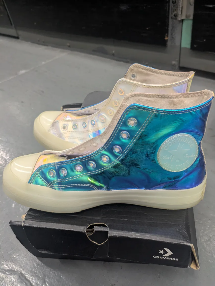 Converse Chuck Taylor All Star Iridescent High Top image indicator(2)