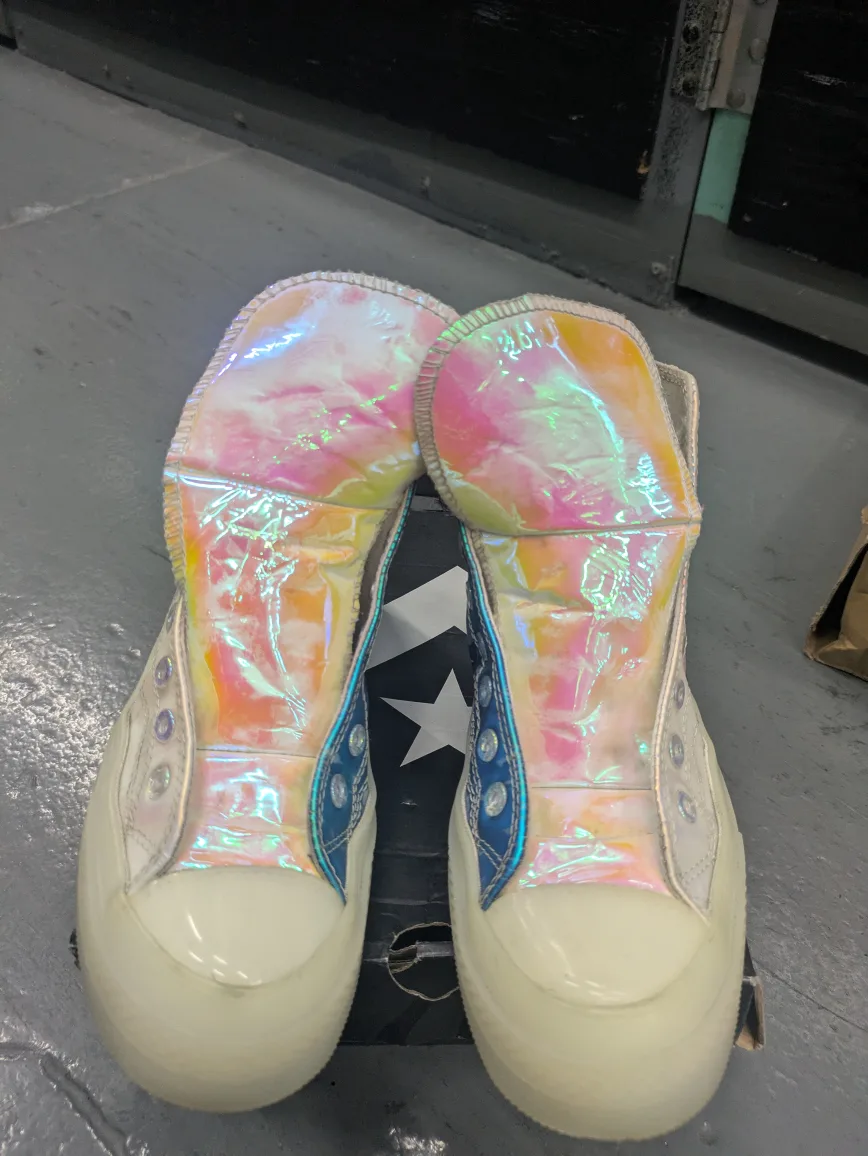 Converse Chuck Taylor All Star Iridescent High Top image indicator(4)