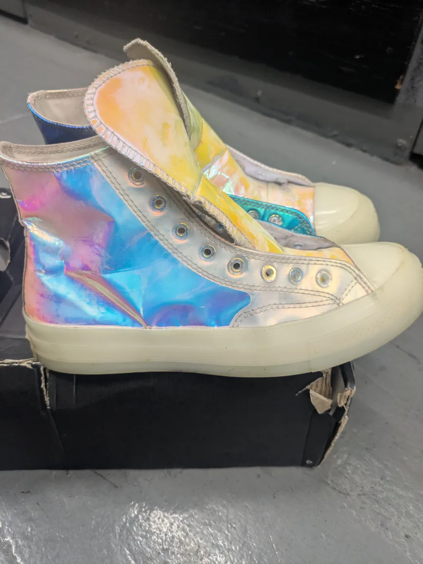 Converse Chuck Taylor All Star Iridescent High Top image indicator(5)