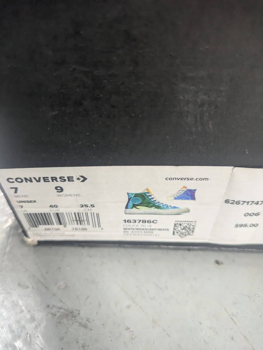 Converse Chuck Taylor All Star Iridescent High Top image indicator(7)