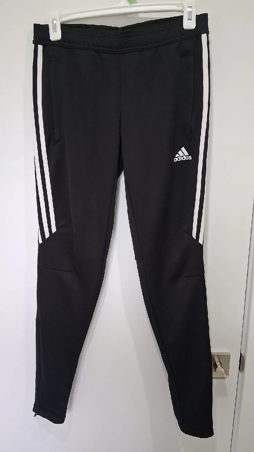 Adidas Black Training Pants XS thumbnail