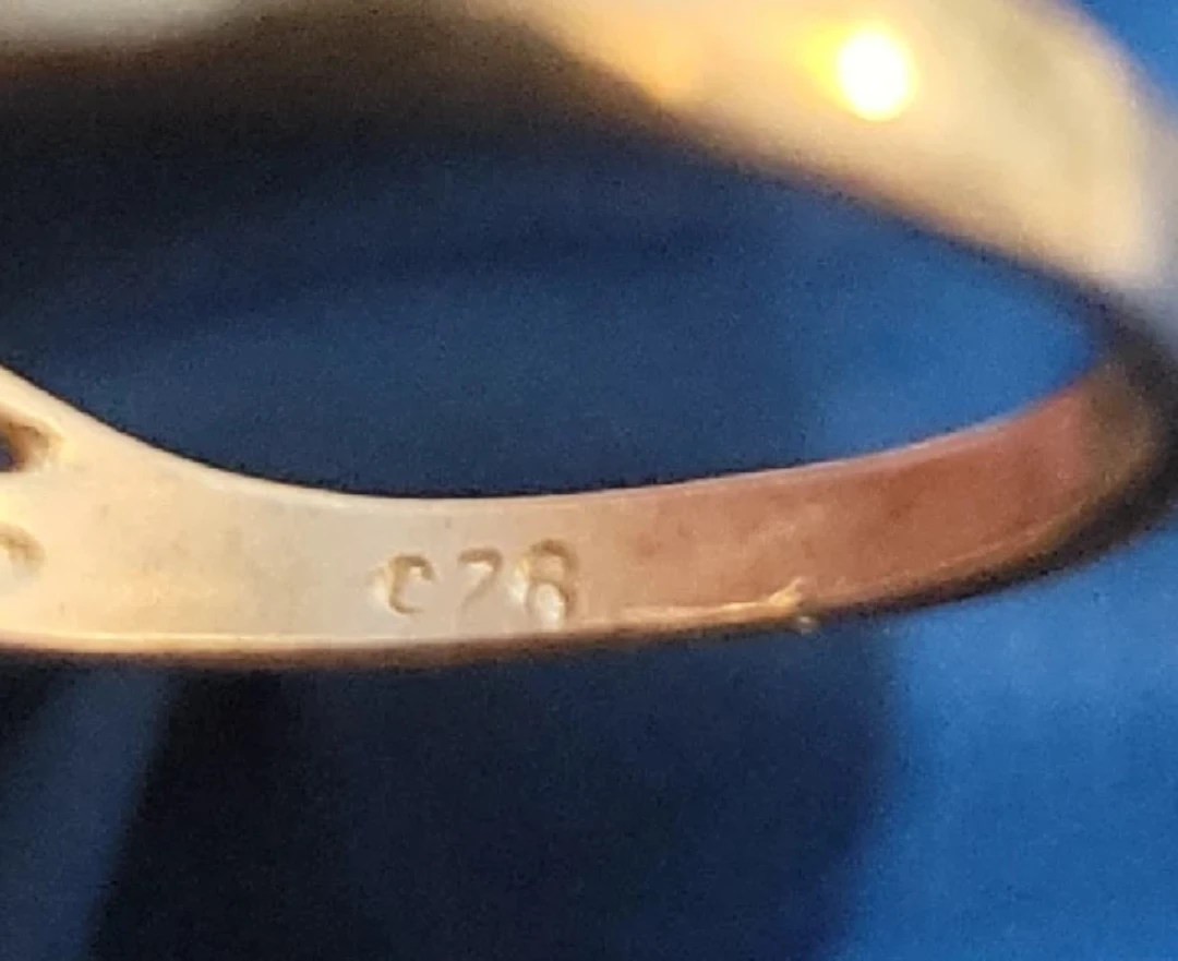 Vintage Silver Ring, Size - photo 3
