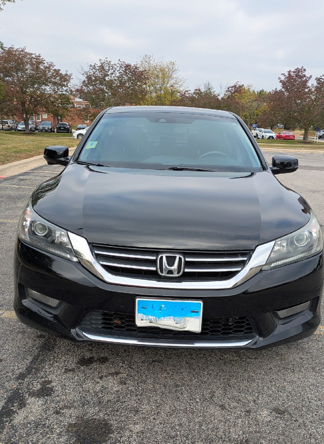 2014 Black Honda Accord Sedan EX-L