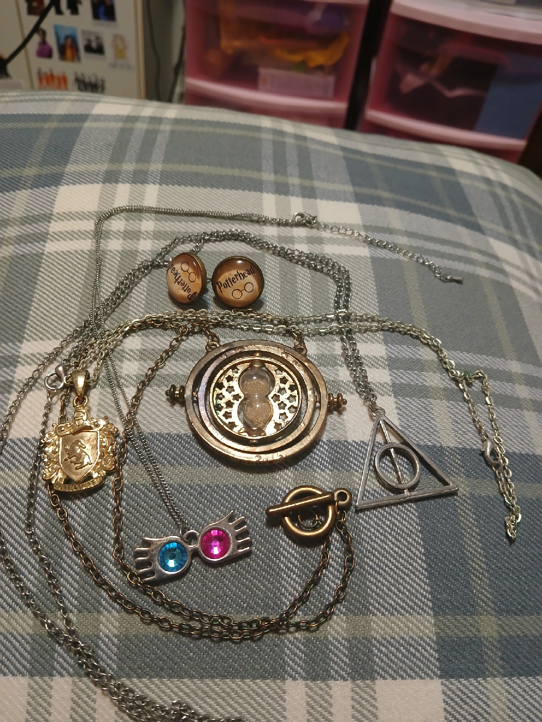 Harry Potter Inspired Necklaces and Earrings