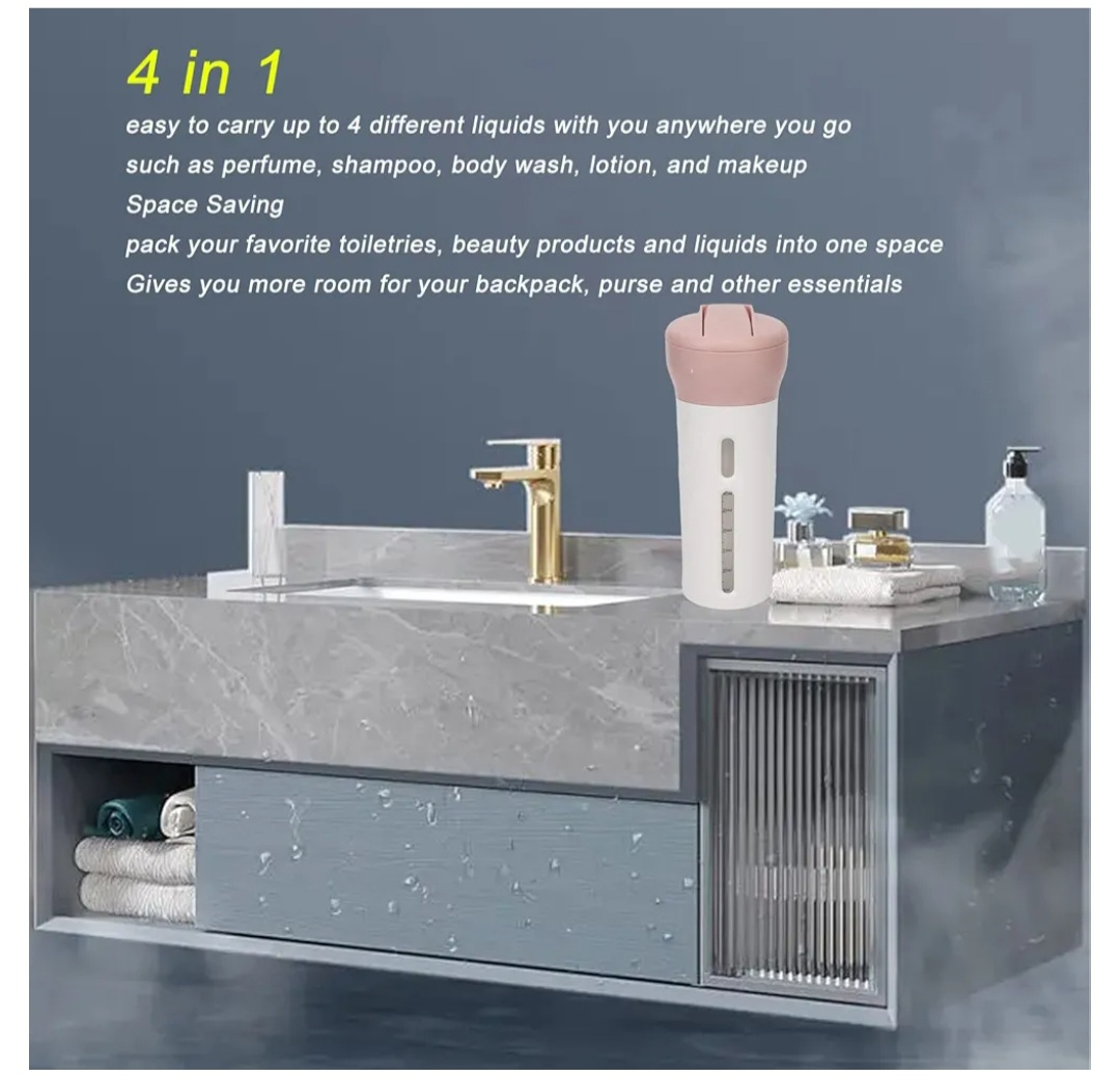 4-in-1 Travel Dispenser Bottle - New in Box - photo 4