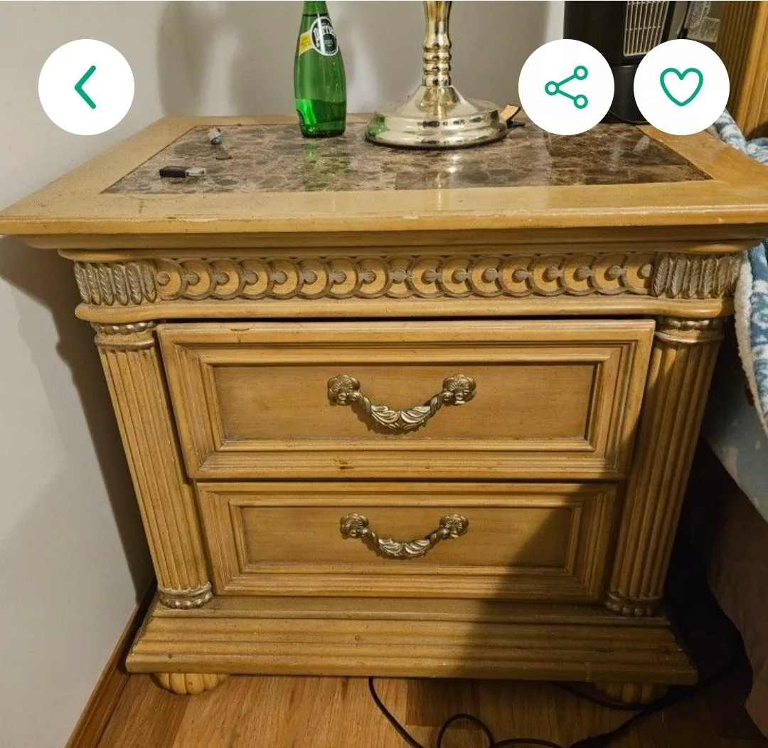 Bedroom Set - Bed, Dresser, Nightstand, Armoire image indicator(4)