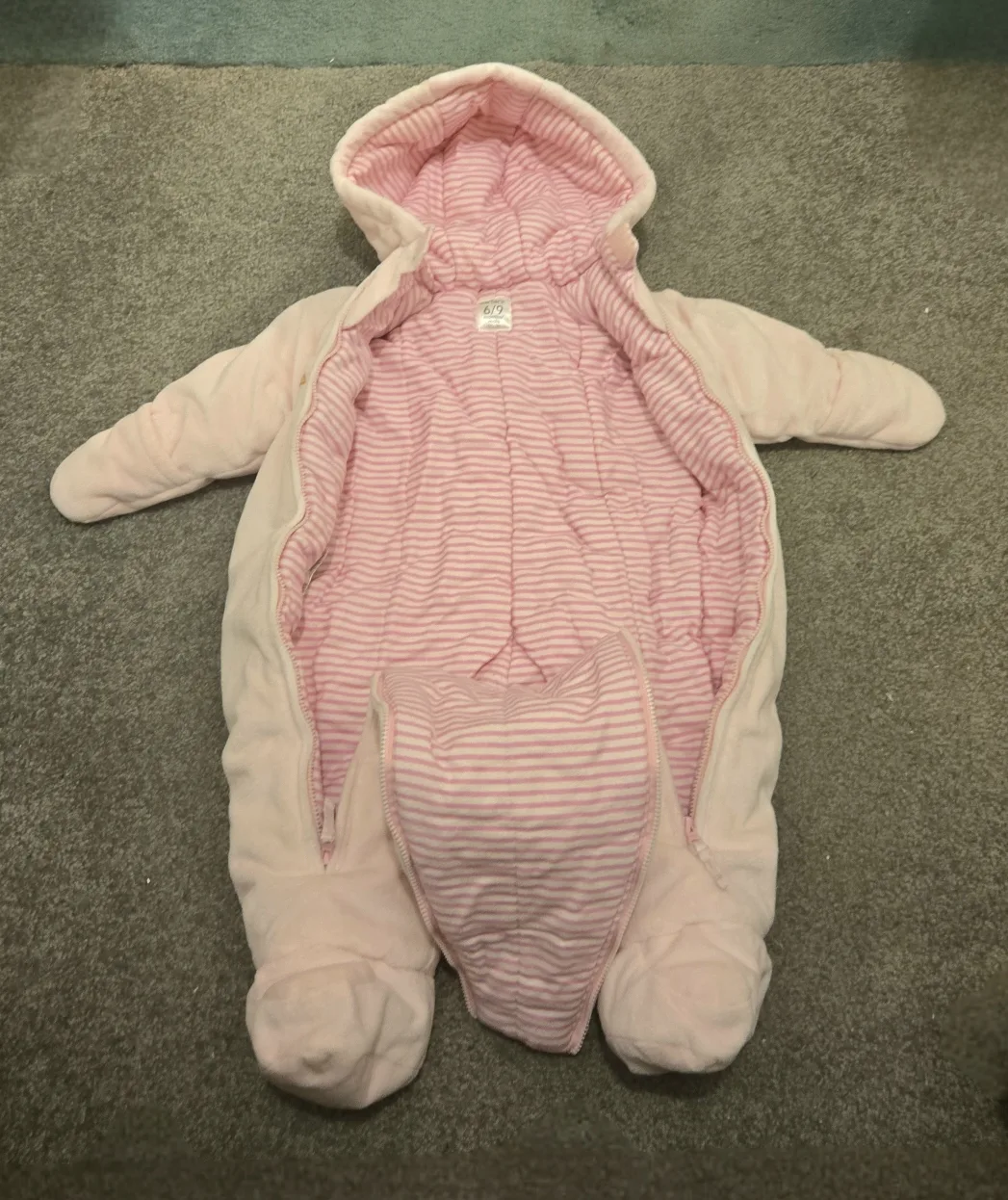 Baby Snowsuit Carter's Pink 6-9 months image indicator(2)