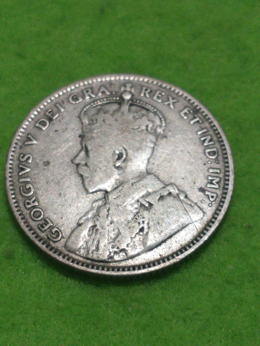 XF 1912 Newfoundland George V 20 cent piece, .925 silver, KM#5 - photo 3