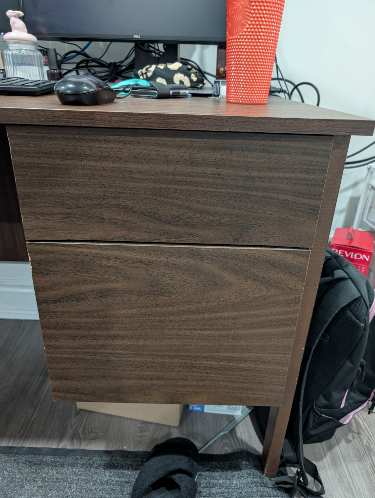 Modern Wooden Work Desk with Drawers – Perfect for Home Office - photo 2