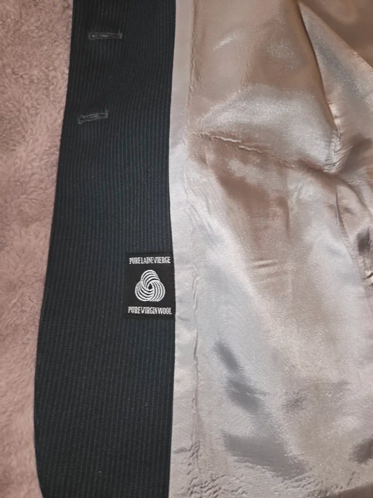 Elite Pinstripe Wool Blazer image indicator(3)