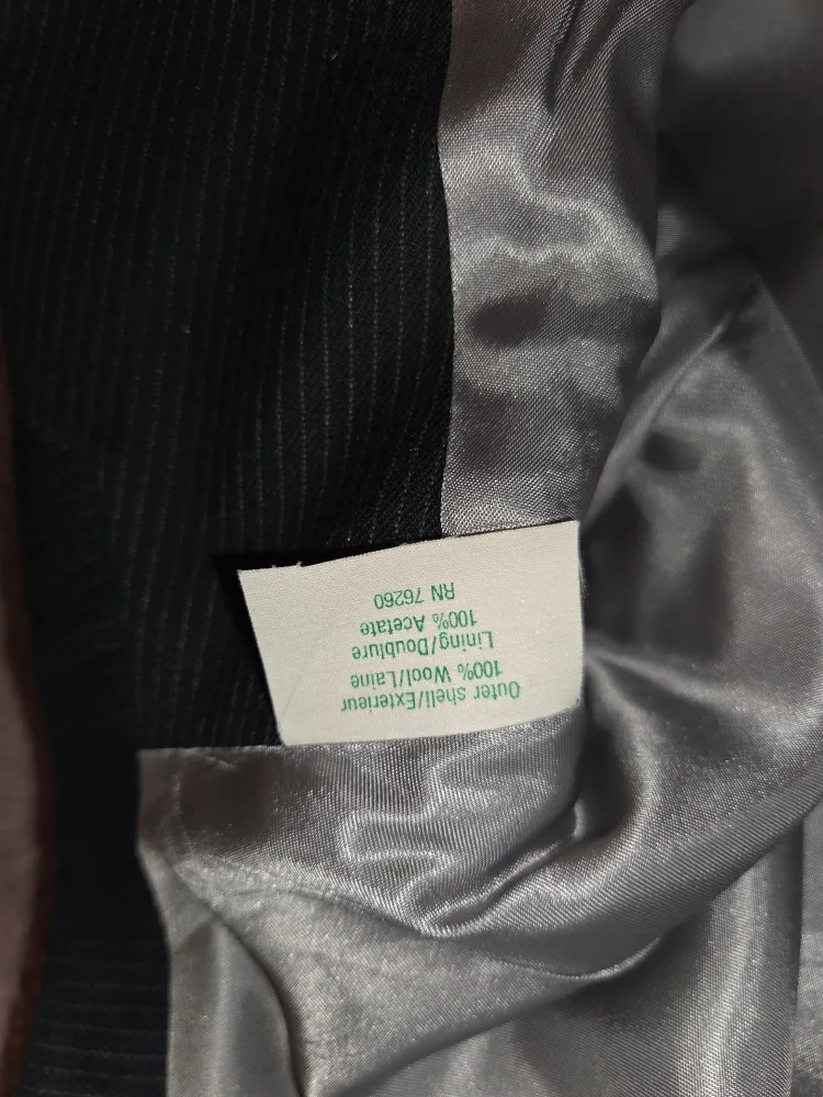 Elite Pinstripe Wool Blazer image indicator(4)