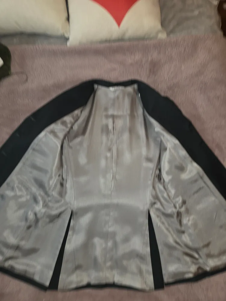 Elite Pinstripe Wool Blazer image indicator(5)