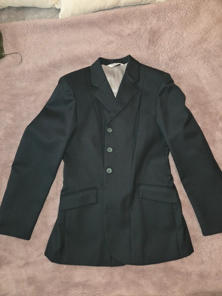 Elite Pinstripe Wool Blazer image indicator(6)