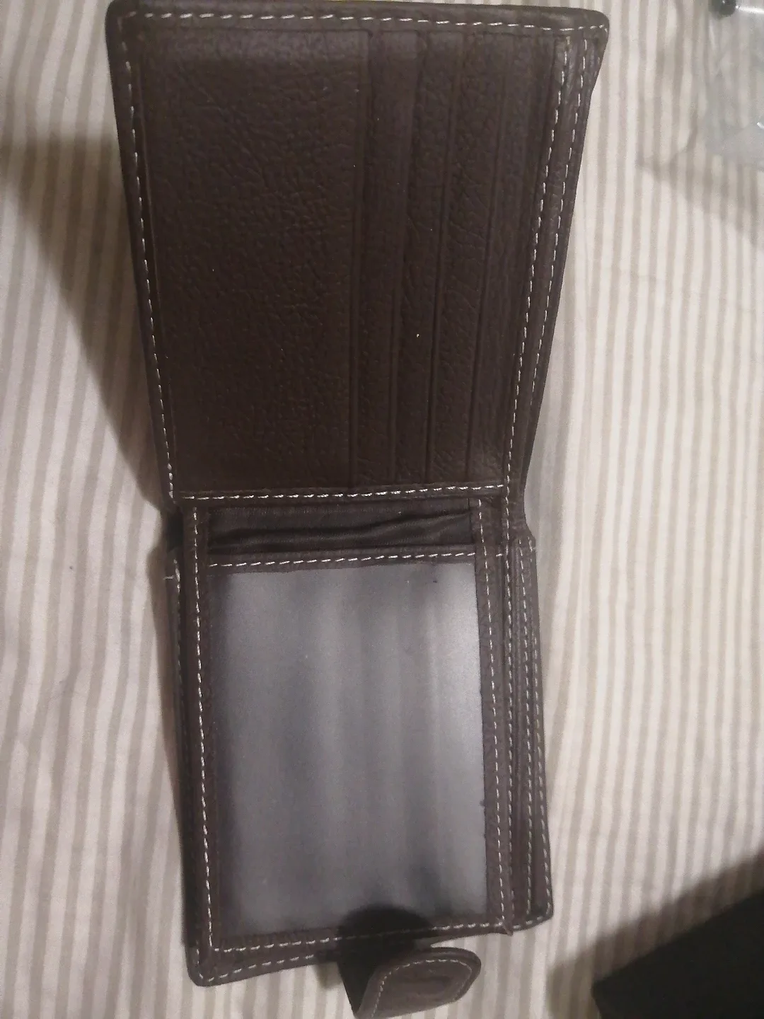 Black & Brown Leather Wallet image indicator(3)