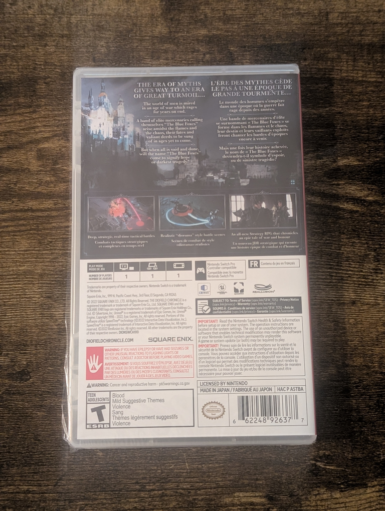 Nintendo Switch: The Diofield Chronicle (Sealed) - photo 2