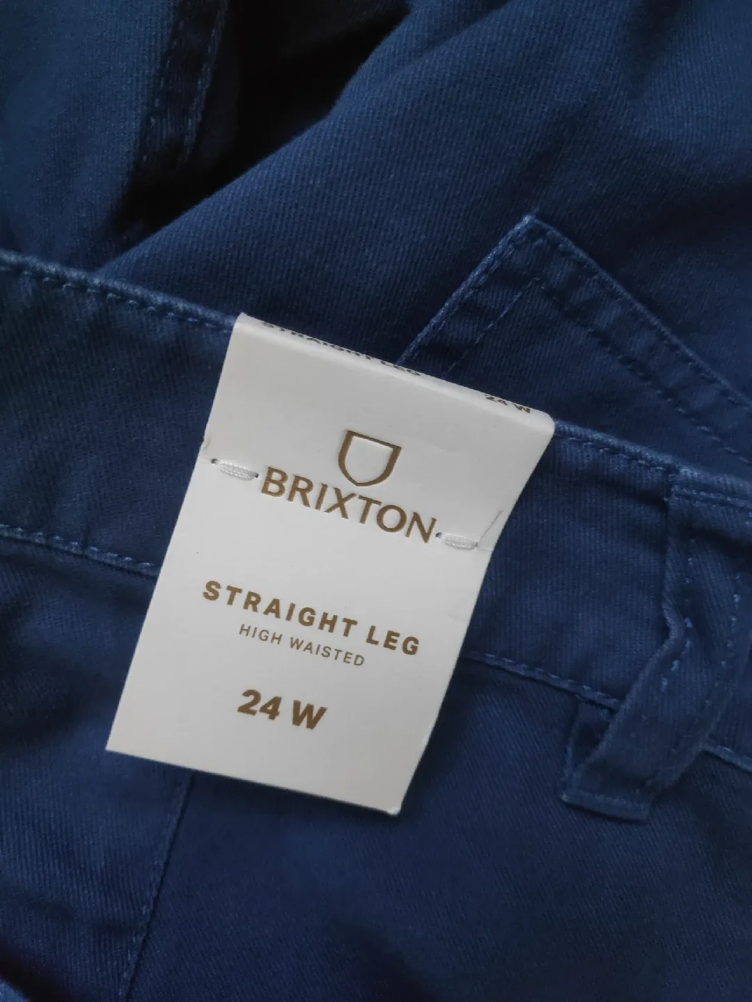 Brixton Alameda Deep Sea Blue Pants - Size 24W - New image indicator(6)