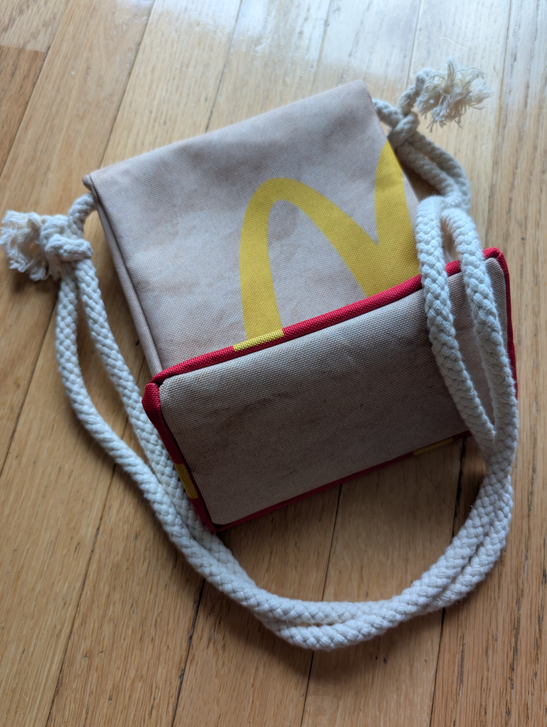 McDonald's Bag-Inspired Shoulder Bag - photo 2