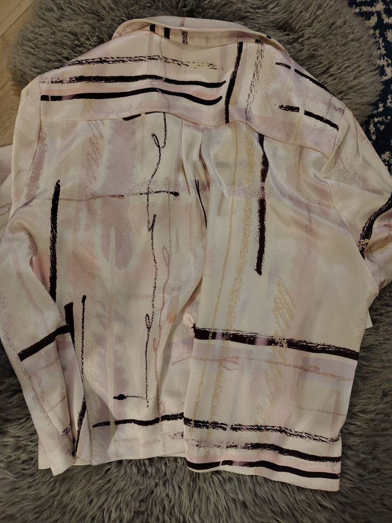 Babaton silky Shirt - Light Creme - Size L - photo 2