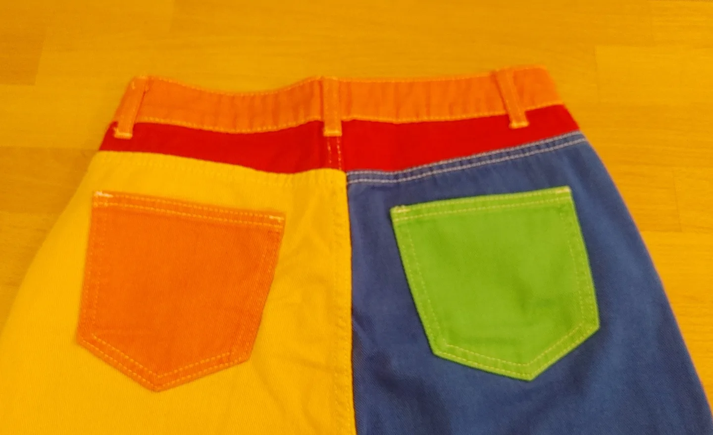 SHEIN Colour Block Jeans - Size M image indicator(4)