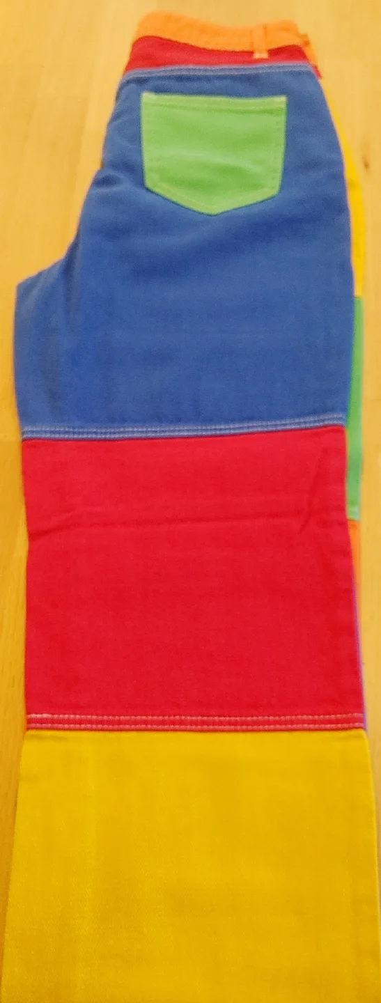 SHEIN Colour Block Jeans - Size M image indicator(6)