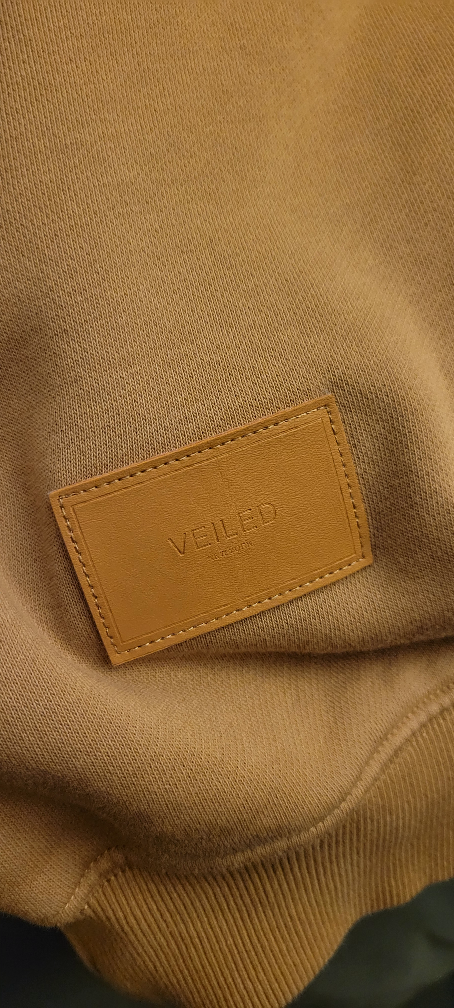 [Veiled Hijab Brand] Pullover Mock  Neck Sweatshirt - Caramel - photo 4