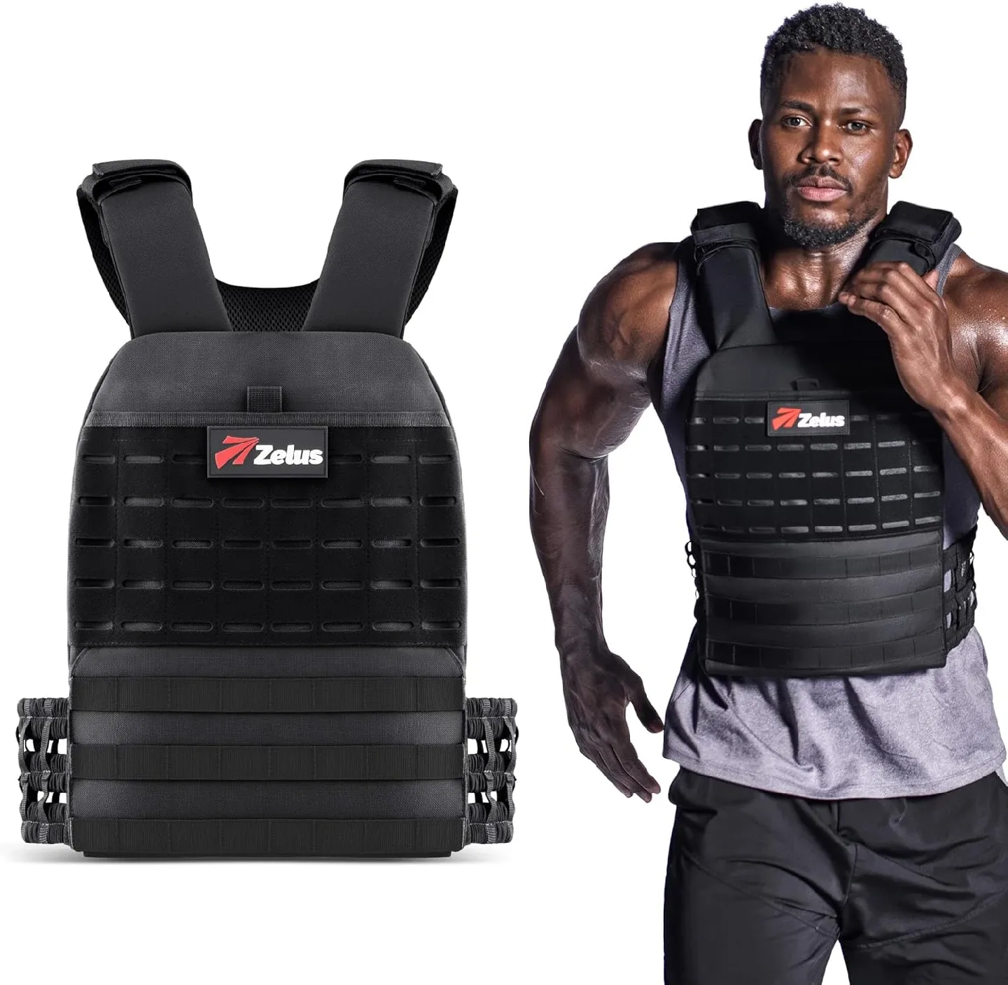 Tactical Weighted Training Vest for Men Women BNIB thumbnail