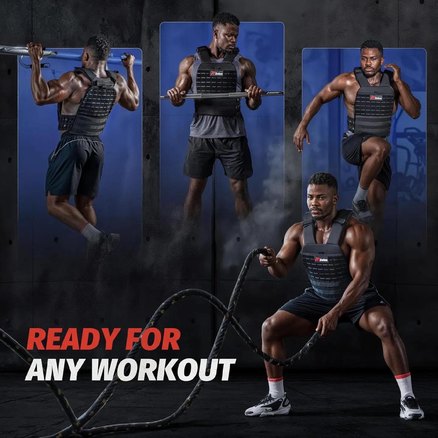 Tactical Weighted Training Vest for Men Women BNIB image indicator(4)