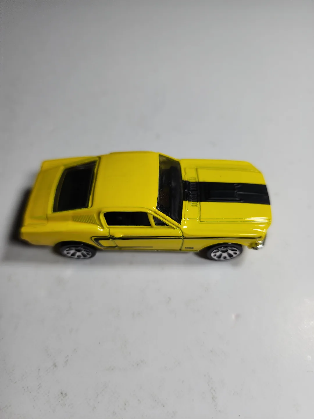 Yellow 1969 Ford Mustang Diecast Model Car image indicator(6)